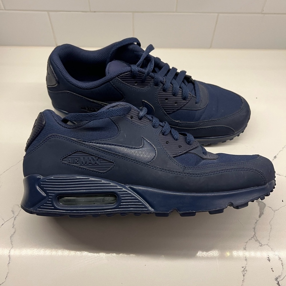 Nike Men's Air Max Sneakers Navy Blue